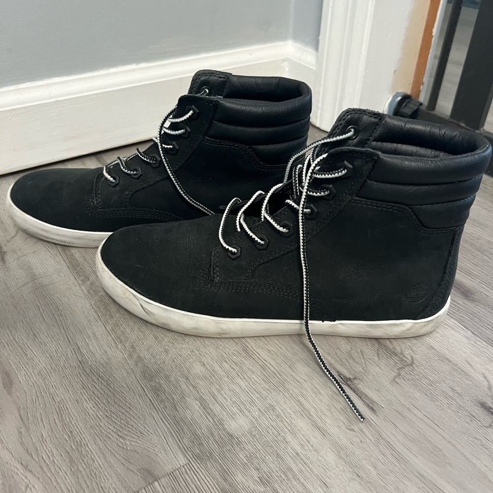 Timberland Black High-Top Sneakers